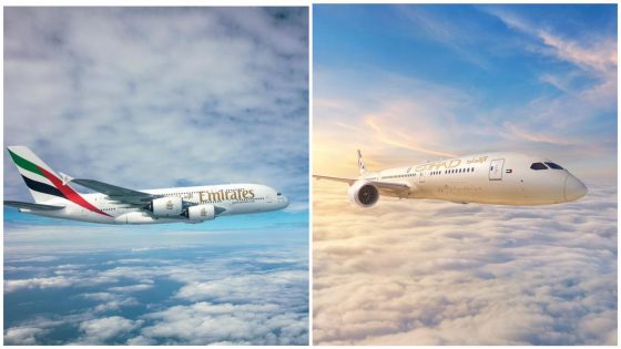 Emirates & Etihad Airways Rank in the World’s Top 20 Airlines for 2021!