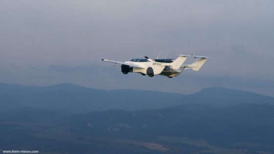 Science Fiction Turned Reality: This Flying Car Just Completed Its First-Ever Test Flight