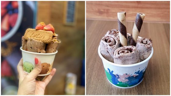 Craving Some Ice-cream Rolls ? Check Out This Place Best Known for Them in Sharjah!