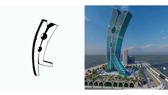 This New Building in Dubai Will Hang the Skyline on a Clothespin