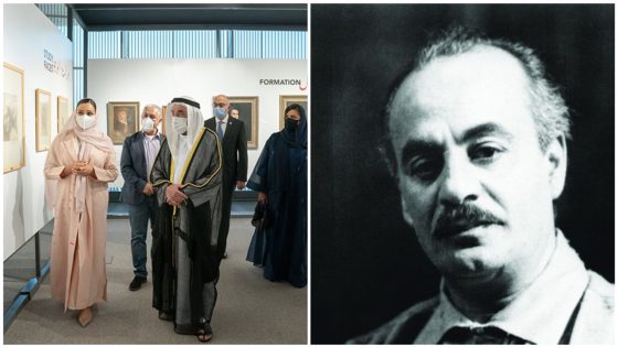 The Ruler of Sharjah Opens Up Kahlil Gibran Exhibition At the House of Wisdom
