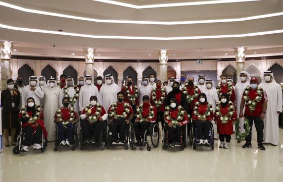 Tokyo Paralympics 2020: Team UAE Arrives in Abu Dhabi After Closing Ceremony