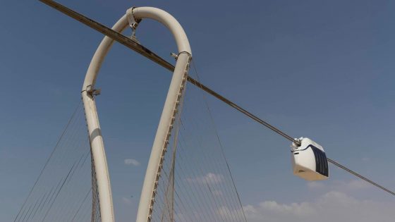 A New High-Speed Sky Pod Travelling at 600 KM/HR Has Been Revealed in Sharjah