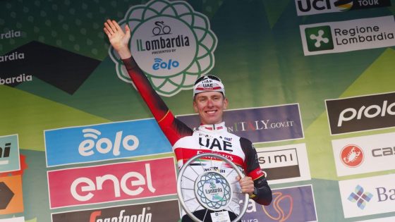 Tadej Pogacar Creates History With UAE Team Emirates, Only The Third Time This Year