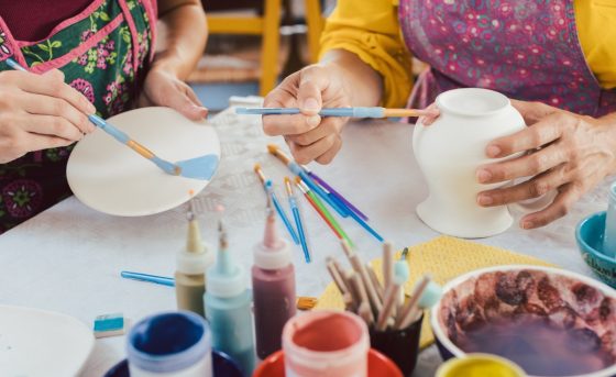 Get Creative With 06 Mall at Their Painting & Pottery Workshops This February!