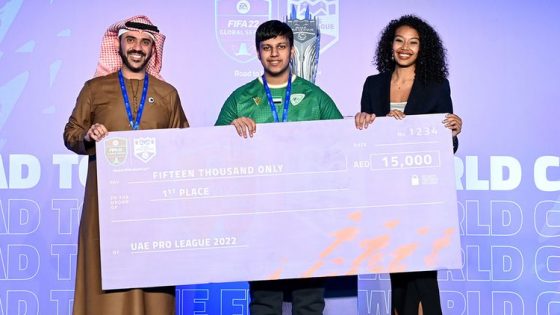 Khorfakkan Club’s Al Hammadi Will Represent UAE At FIFAe World Cup 2022
