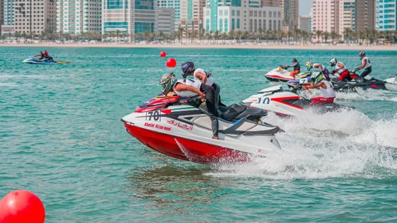 Check Out the Sharjah International Water Bike Championship Happening Today!